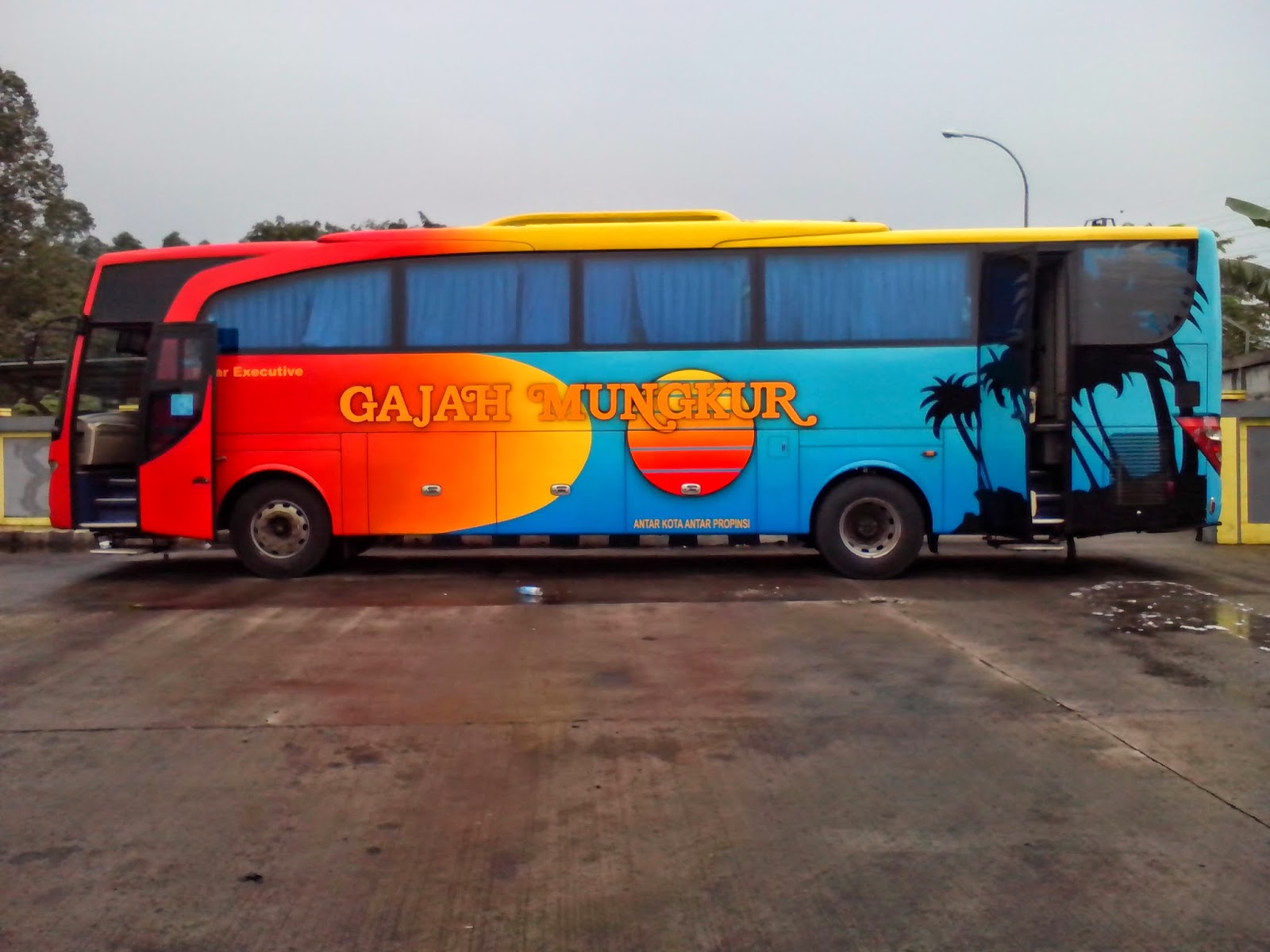 Garasibis PO Batang Pane Baru Medan Bus Pariwisata