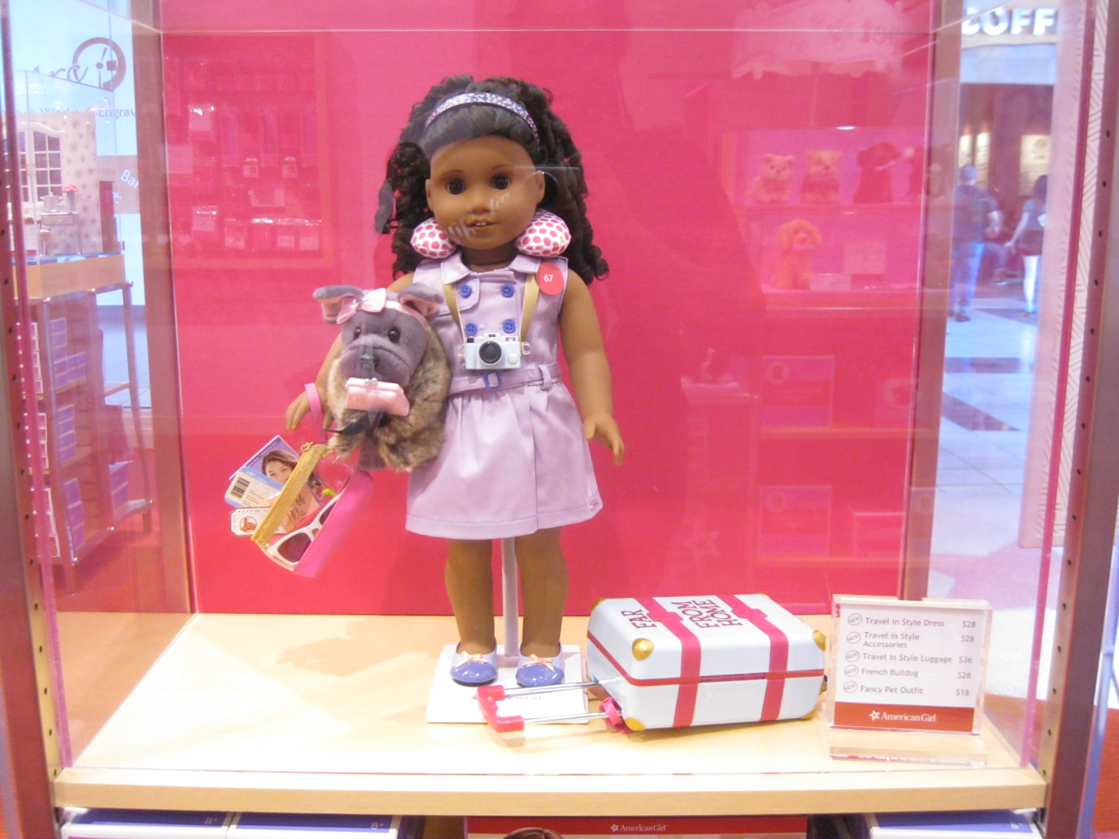 american girl travel in style accessories
