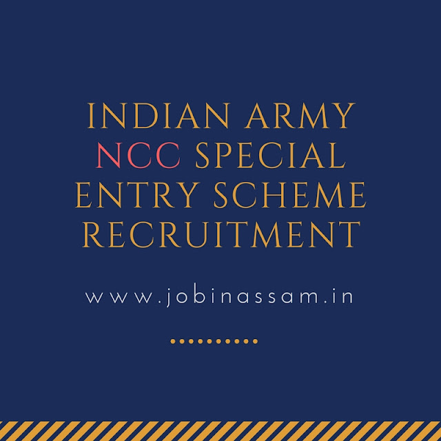 Indian Army NCC Special Entry Scheme Recruitment