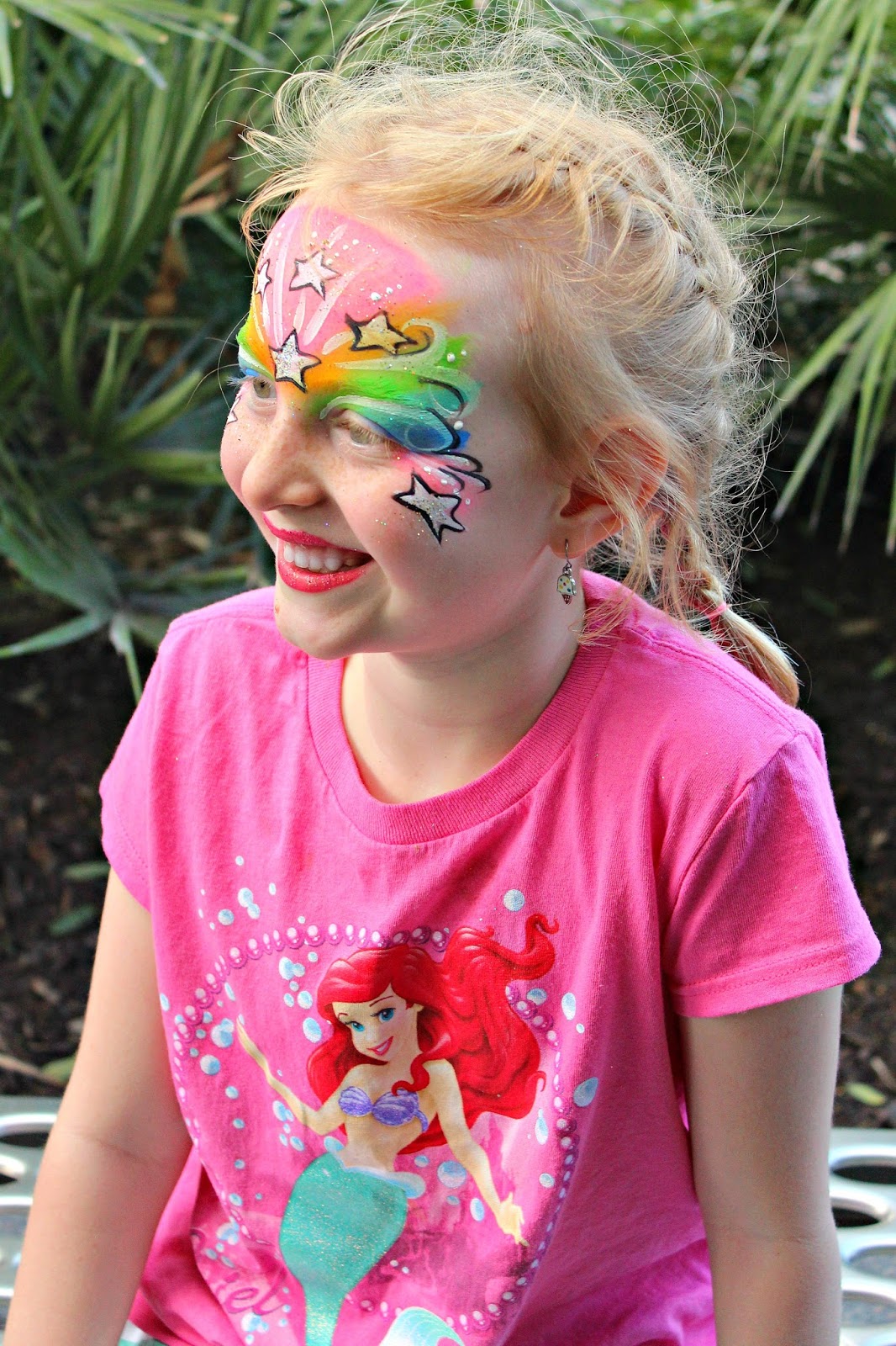 carolina on my mind Disney Vacation Part 4 (Face Painting)