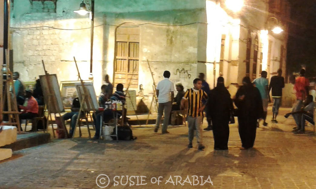Jeddah Daily Photo Our World Jeddah Art Classes on the Street