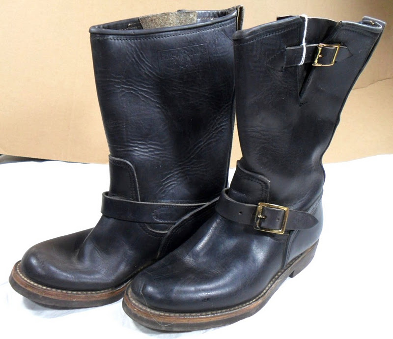 Vintage Engineer Boots: 1950'S PAIR-A-TROOPER ENGINEER BOOTS