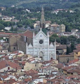 The magnificent Basilica of Santa Croce in Florence