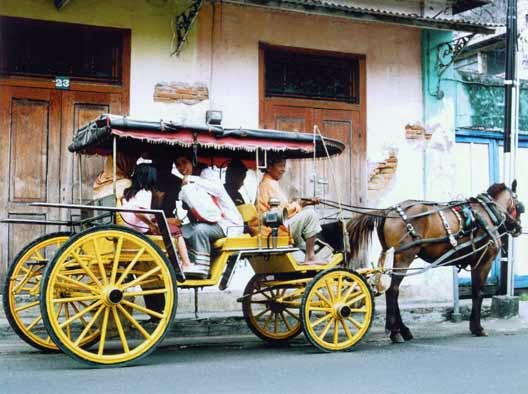 Andong dari Yogyakarta Pertamag