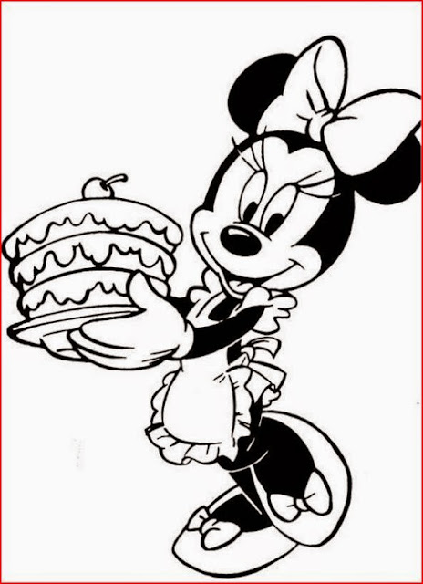 The Holiday Site: Minnie Mouse Coloring Pages Free and Downloadable