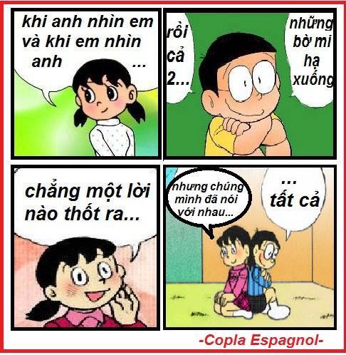 Phọt cười ảnh chế Nobita kèm câu nói chế hay cực chất