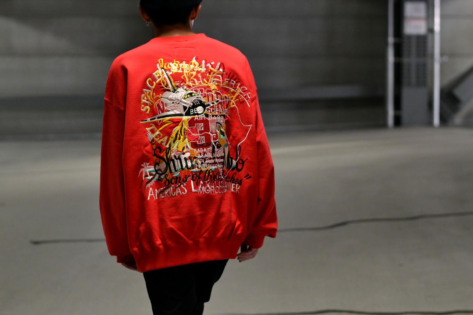 doublet / ダブレット「CHAOS EMBROIDERY SWEAT」 - input staff blog