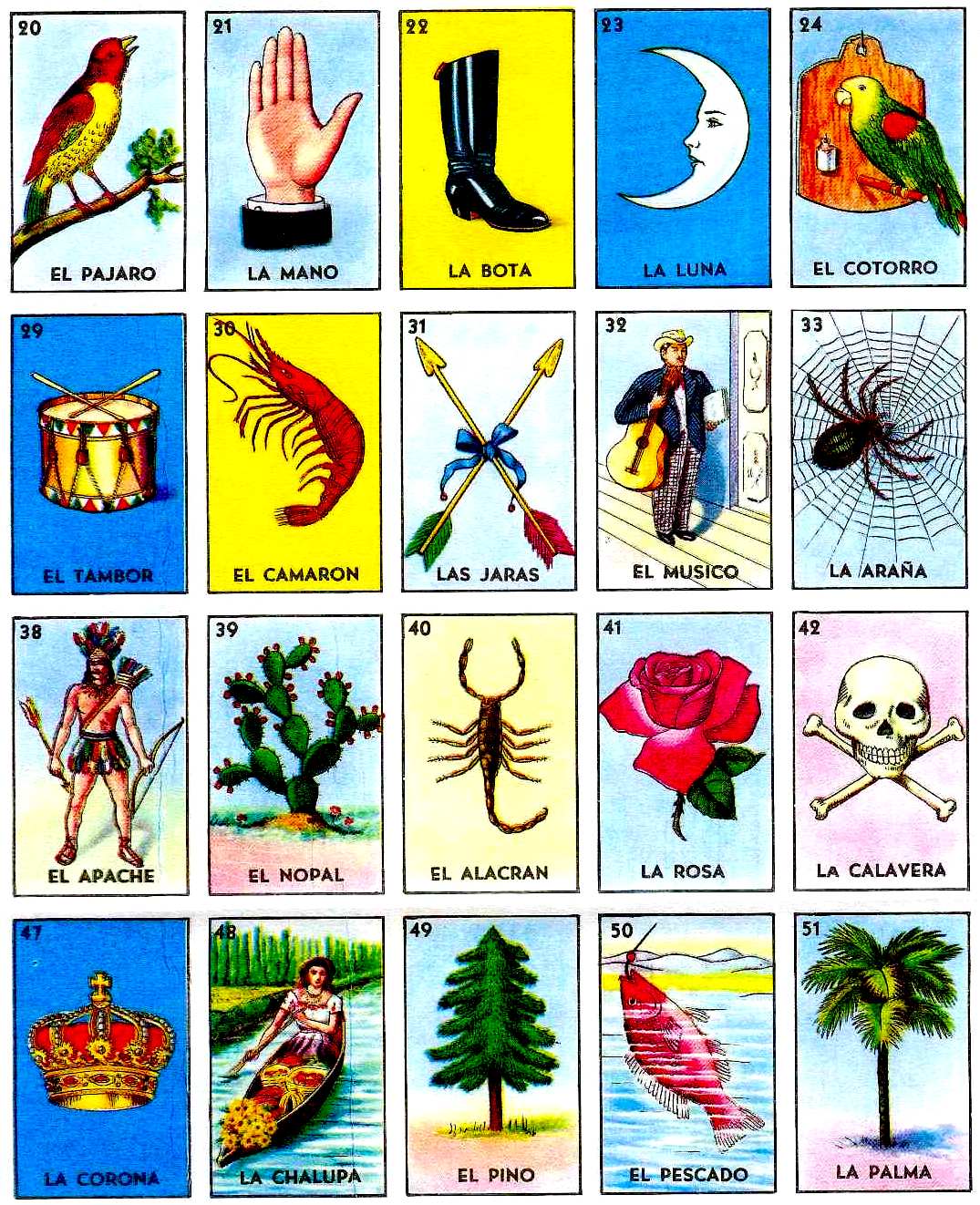 How Many Cards Are In The Loteria Game