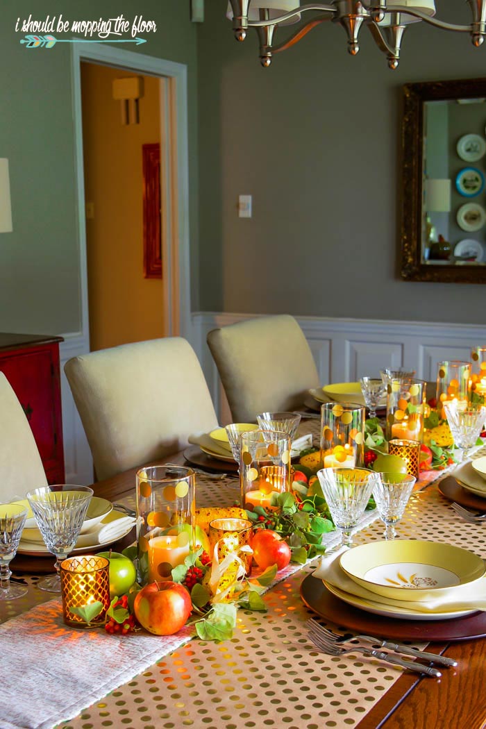 Fall Dining Table Decor Ideas I Should Be Mopping The Floor
