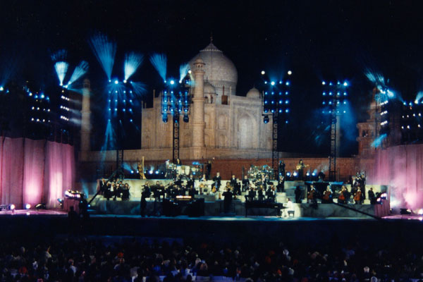 Yanni concert in India .