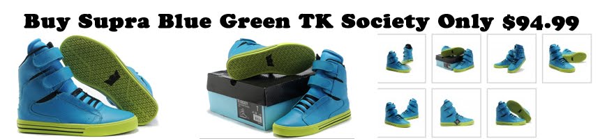 Supra TK Society Blue Green