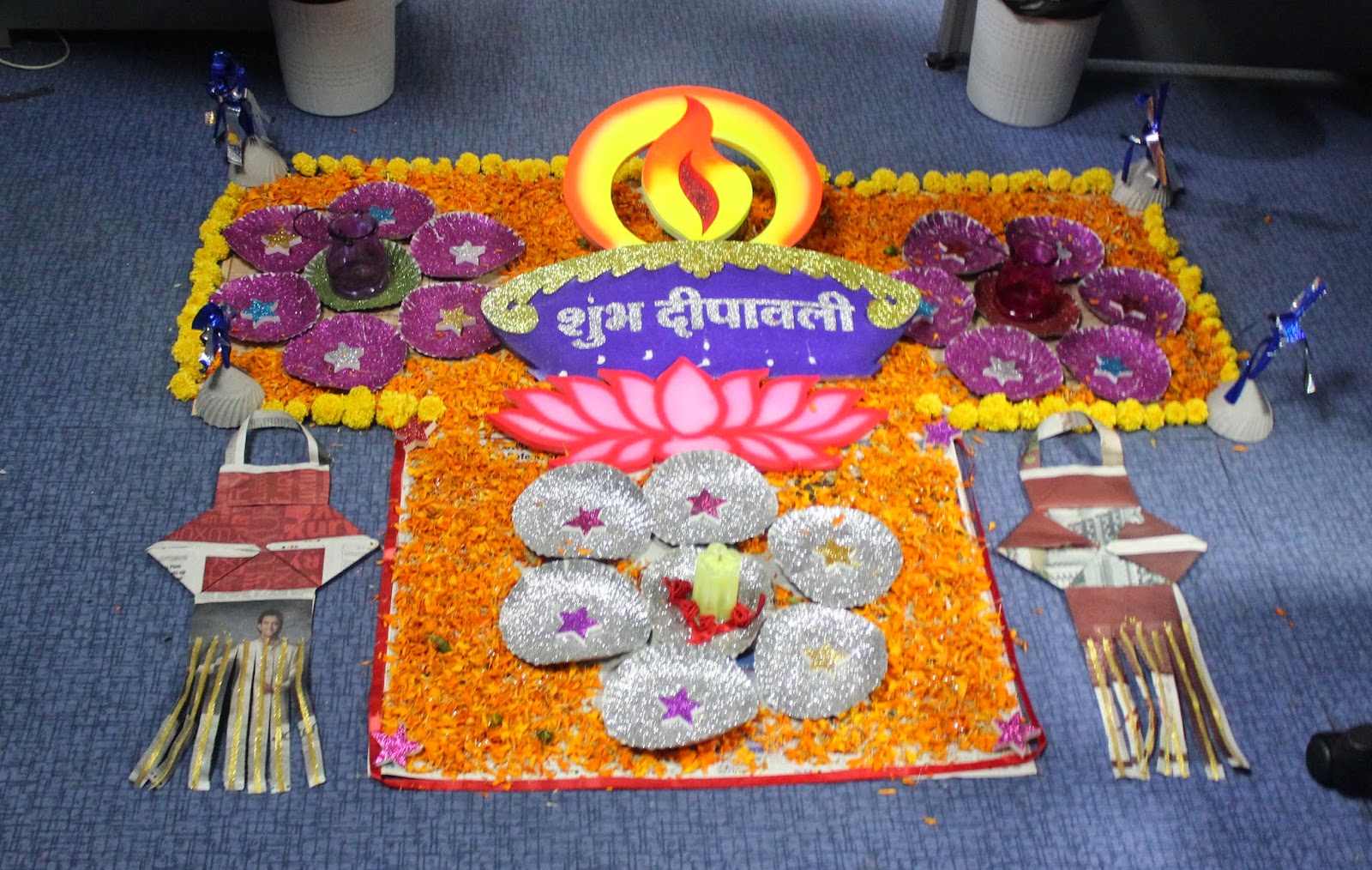 Flower Rangoli Designs for Diwali 2017 Best Flowers Rangoli Designs