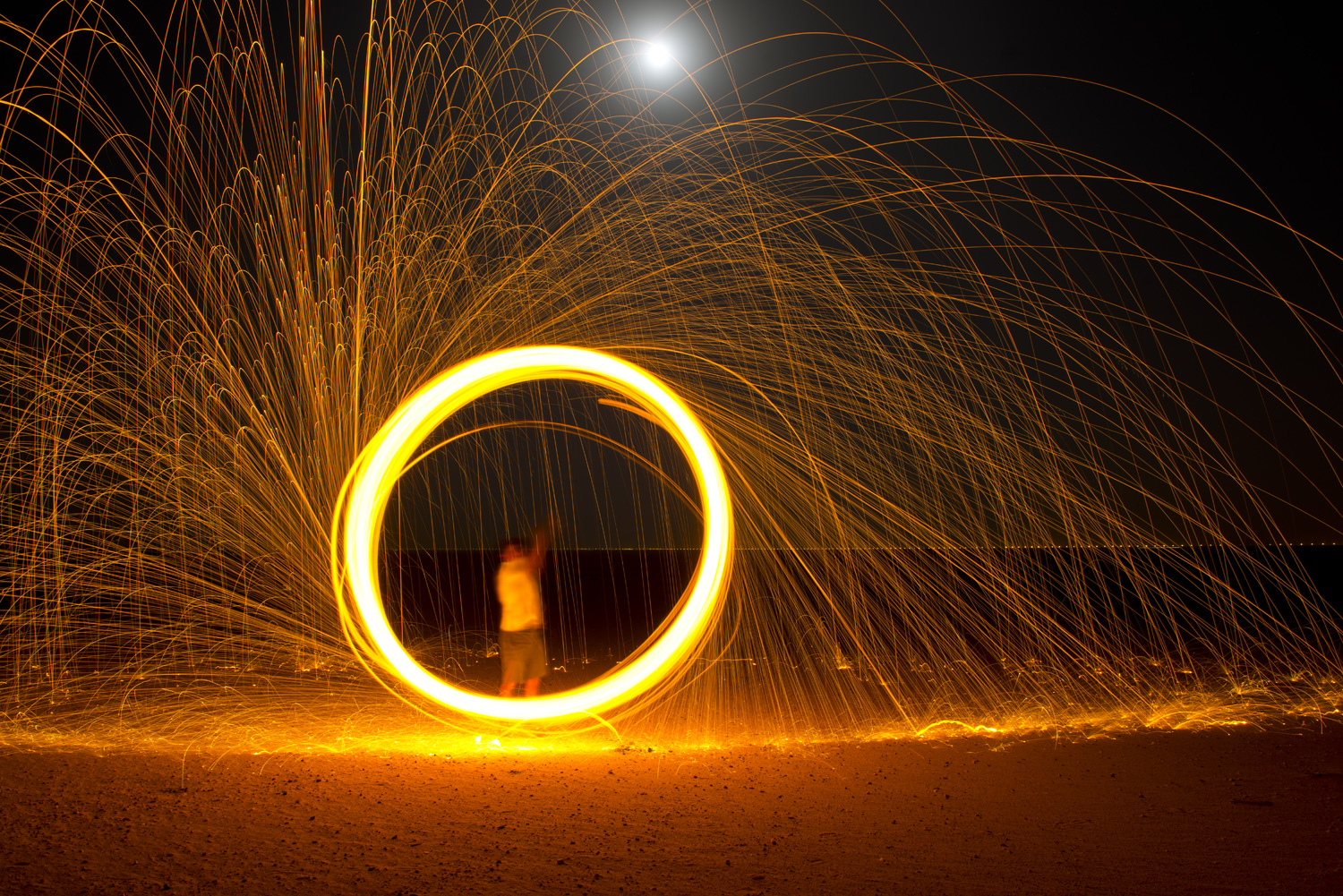 Digitally Exposed: Light Painting with Steel Wool