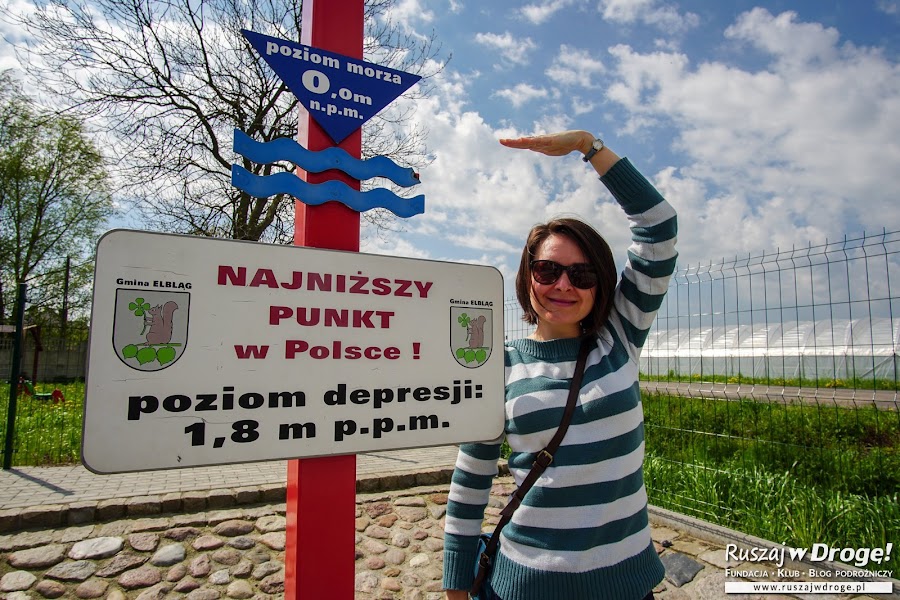 Najniższy punkt w Polsce jest tutaj