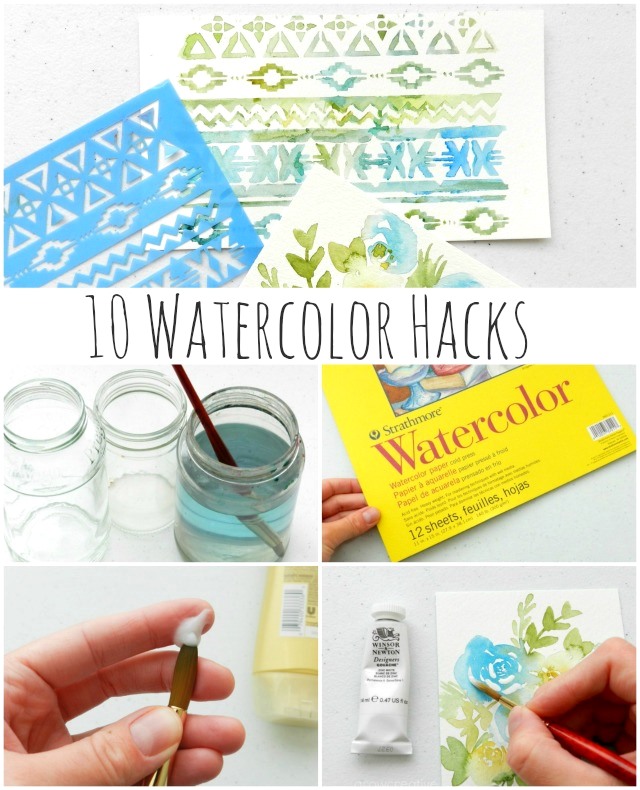 Elise Engh Studios 10 Watercolor Painting Hacks To Make Painting Easier