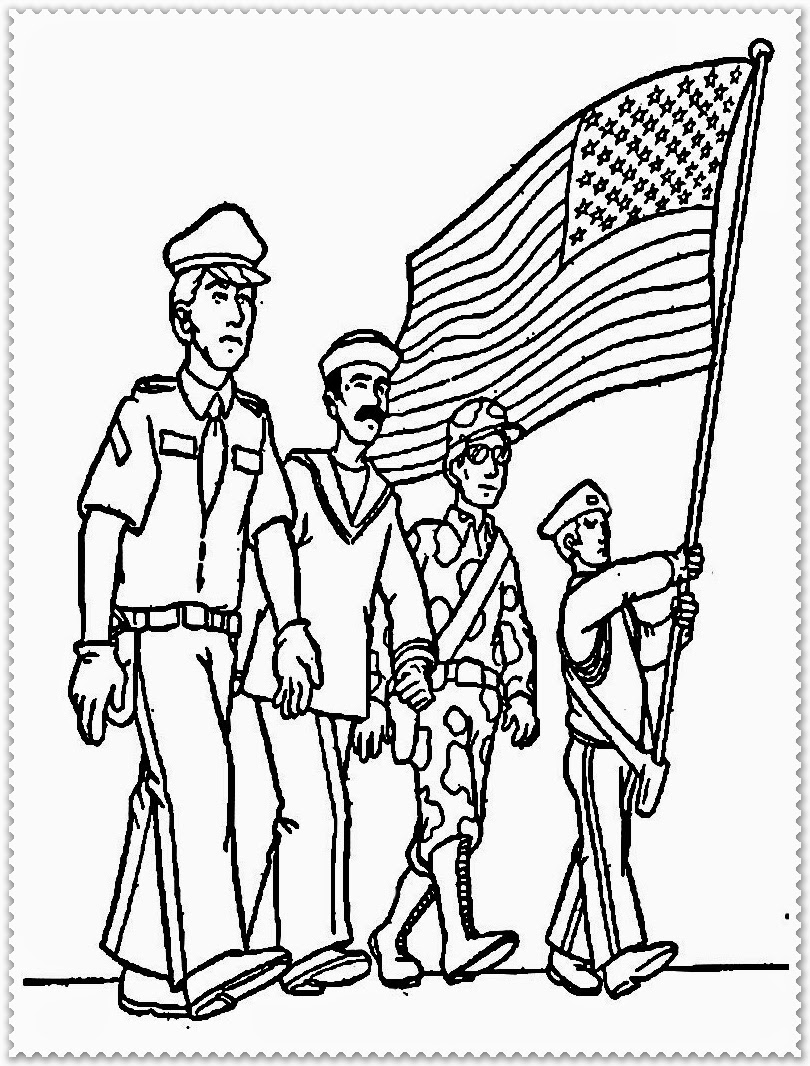Veteran39s Day Coloring Pages Realistic Coloring Pages