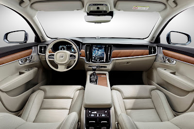 New Volvo S90 Sedan Interior view