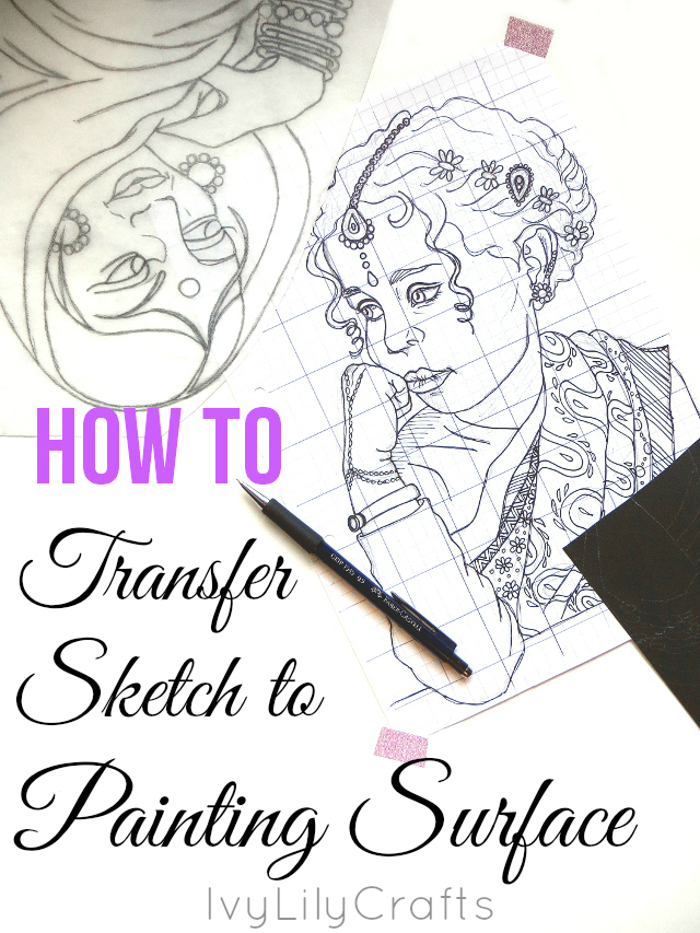 How to Use Tracing Paper in Watercolor Painting