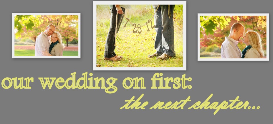 our wedding on first: the next chapter
