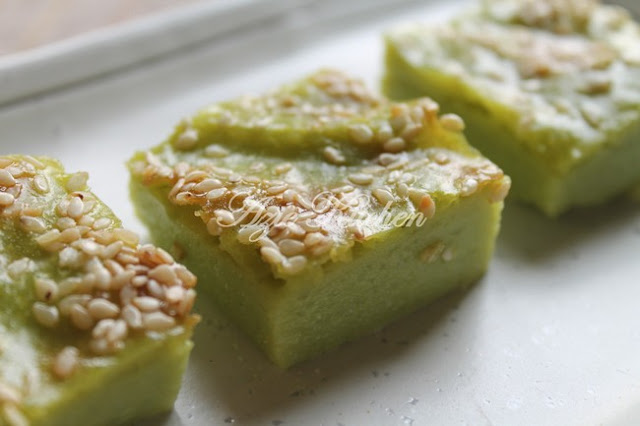 Kuih Bakar Pandan Mudah dan Sedap 