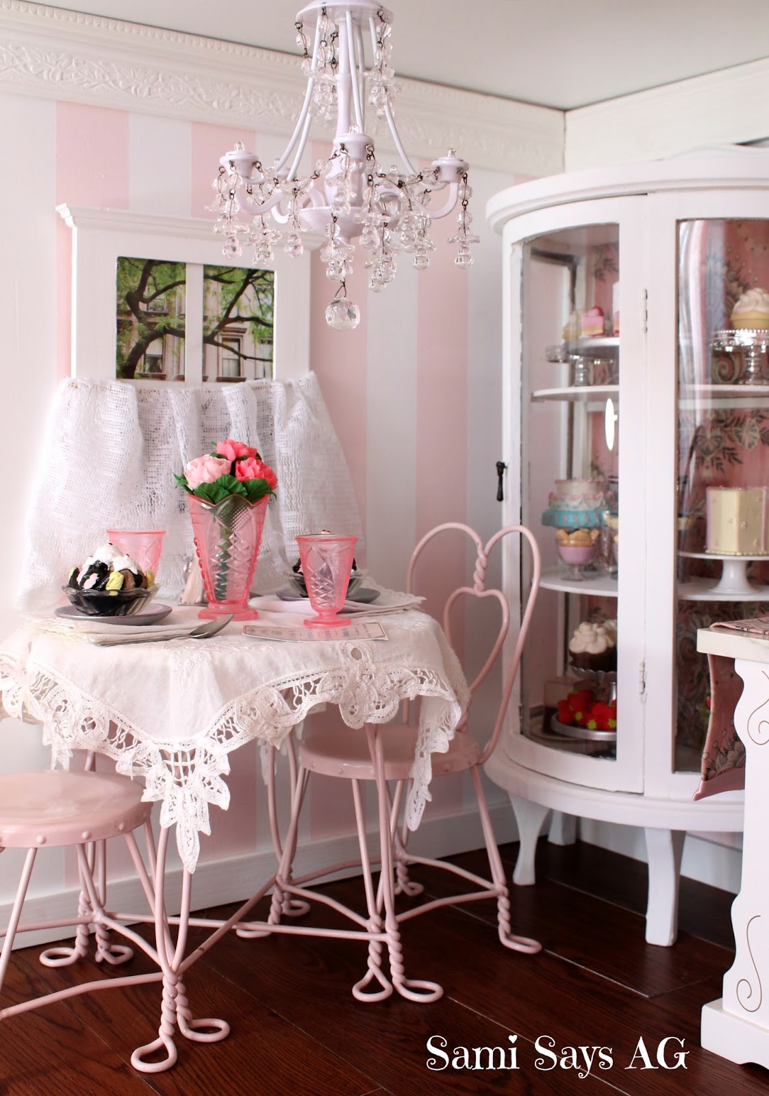 american girl ice cream shop