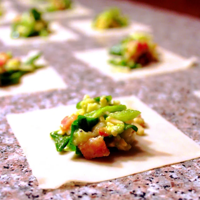 Breakfast Fusion Potstickers
