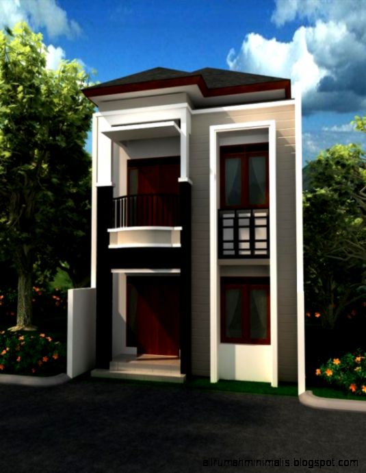 Gambar Rumah  Minimalis  2  Lantai  Sederhana  Design Rumah  