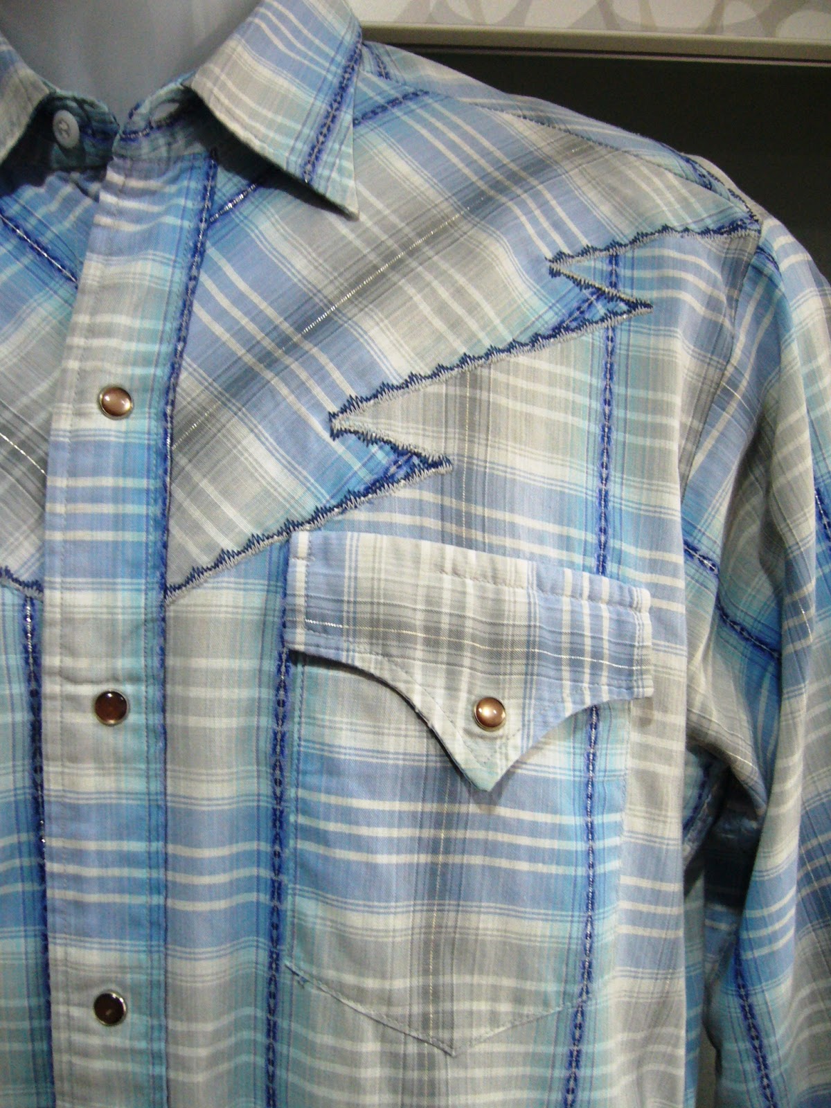 Wish You Were Here: Vintage Levi's Saddleman Western Shirt