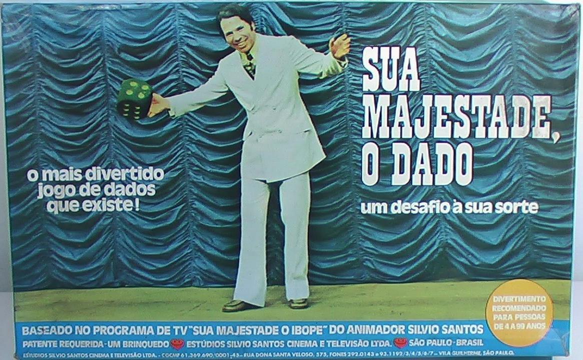 KIRINILAS BRINQUEDOS ANTIGOS JOGO SUA MAJESTADE, O DADO DO SILVIO