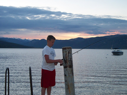 Nathan Casting off the Pier