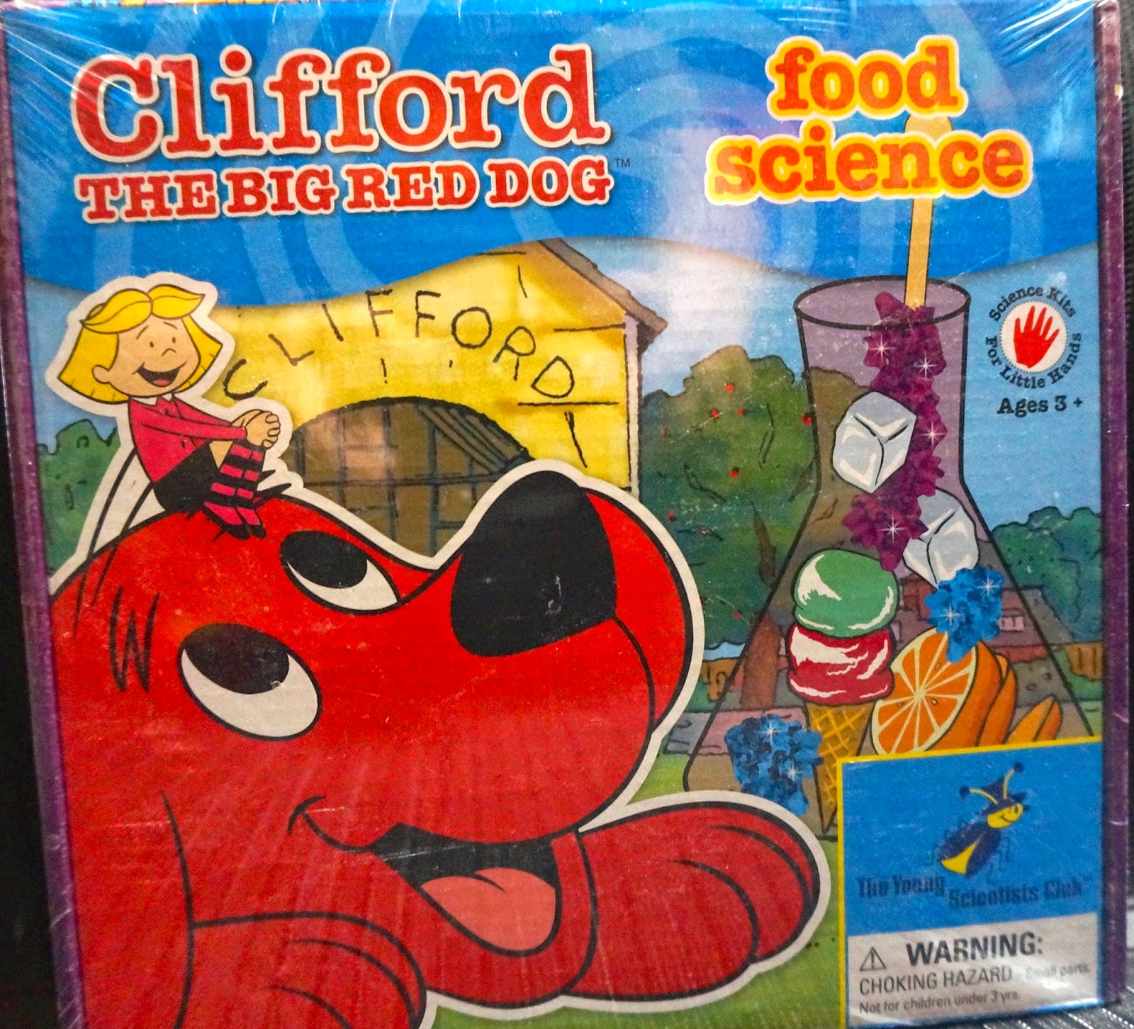 At the Fence Clifford the Big Red Dog Food Science GiftIdea