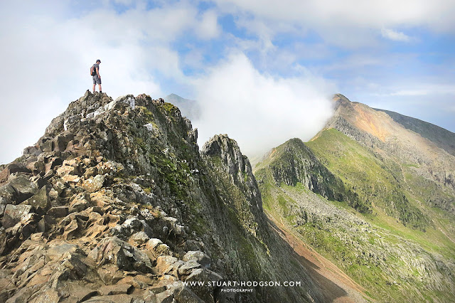 Crib Goch ridge, Snowdon walk, Mount Snowdon Horsehoe walk, via crib Goch Route, Pyg Track