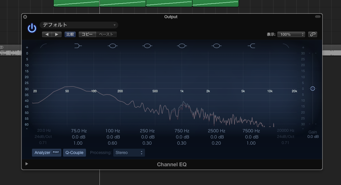 どん底からのDTM生活 ～リターンズ～ Logic Pro X 10.0.5 になってLogic 純正EQ が進化！！