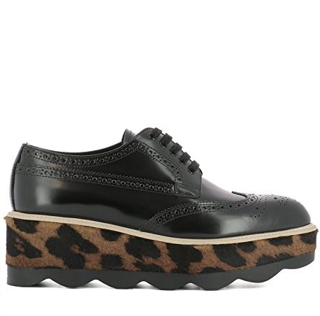 Shoestario: Prada Platform Leopard Brogues