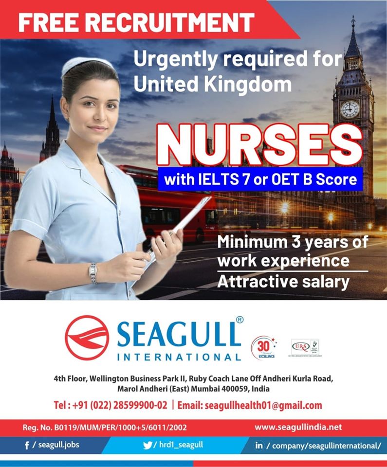 Nurses Required for United Kingdom Nurses Required for United Kingdom