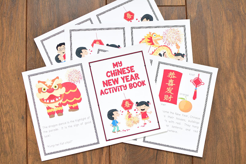 Chinese New Year Activity Book