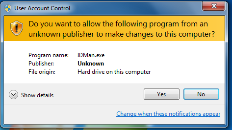 حل مشكلة رسالة IDM  المزعجة التي تظهر مع بداية تشغيل الويندوز 