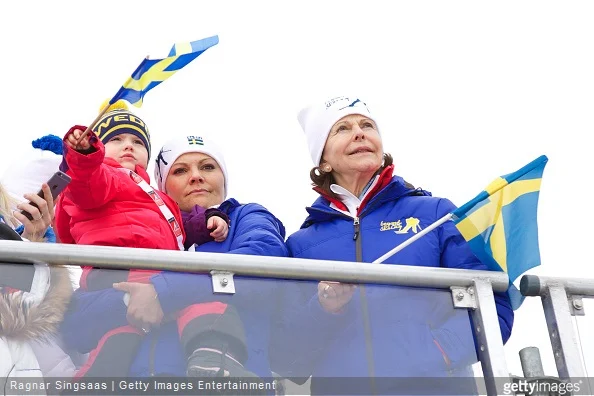 Princess Estelle of Sweden, Crown Princess Victoria of Sweden, Queen Silvia of Sweden and Crown Prince Haakon of Norway, Crown Princess Mette-Marit of Norway and Prince Sverre Magnus of Norway, Princess Ingrid Alexandra of Norway