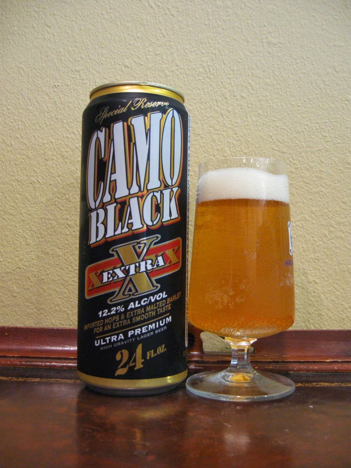 Doing Beer Justice Camo Black Extra