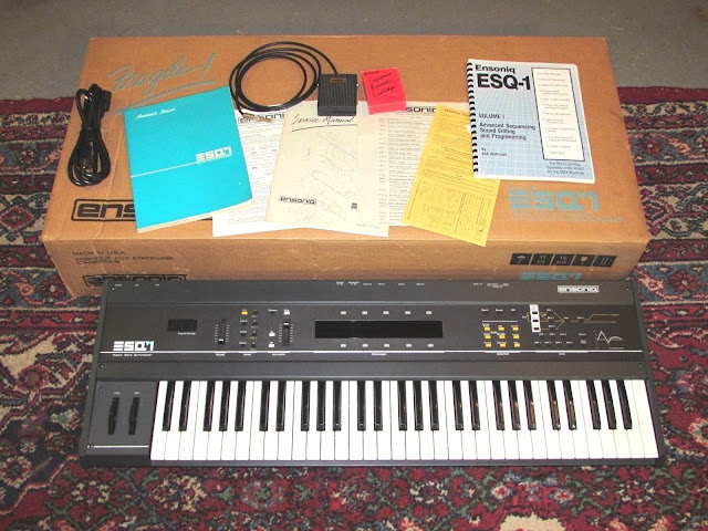 MATRIXSYNTH: Ensoniq ESQ-1 with Original Box
