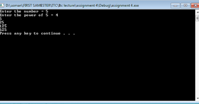 Write a C++ to calculate power of a number (logic explained step by step)