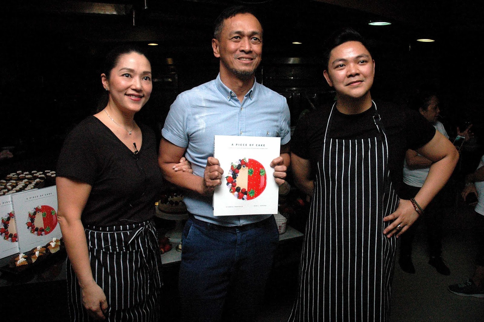 DUDE FOR FOOD A Piece of Cake Chefs Aileen Anastacio and Miko Aspiras