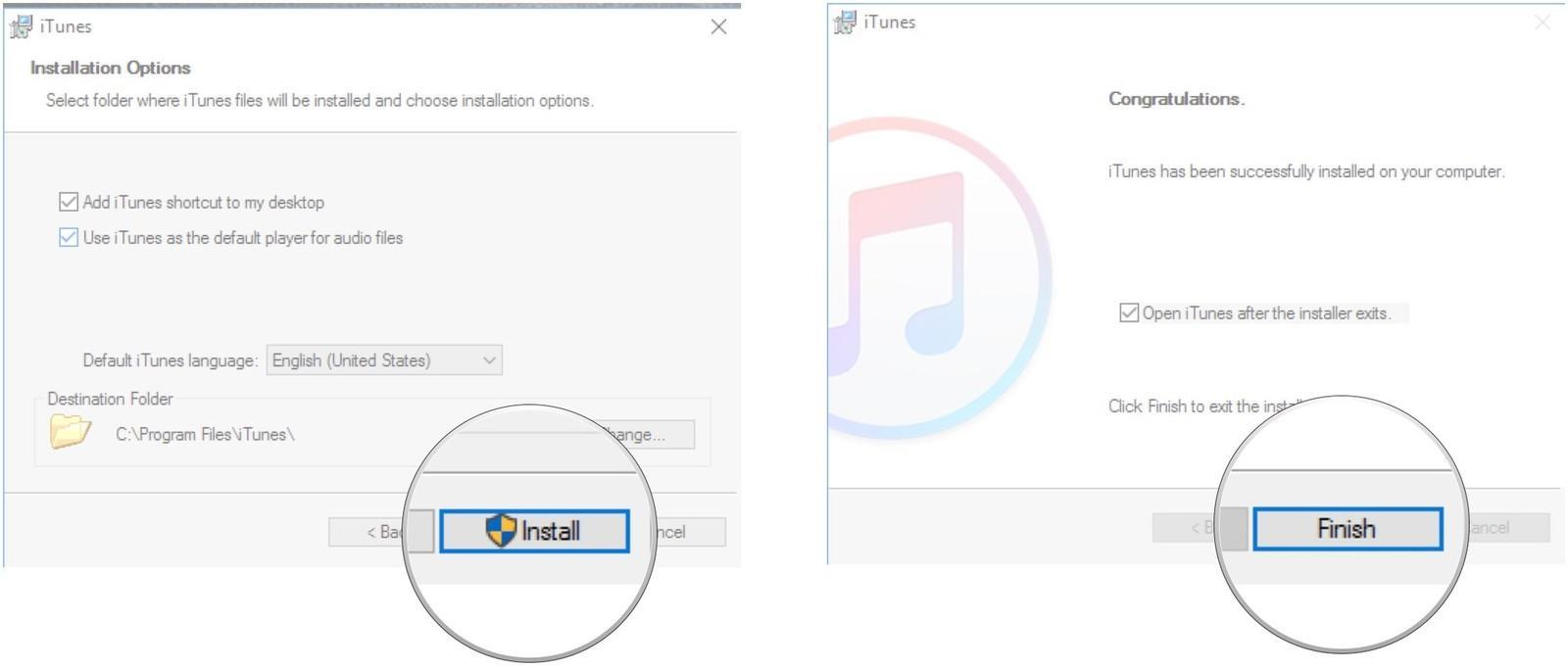 install itunes install itunes