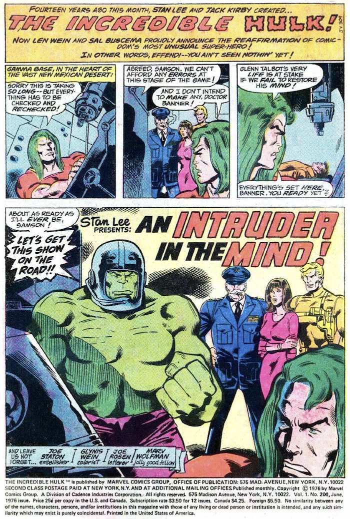 Incredible Hulk v2 #200 page