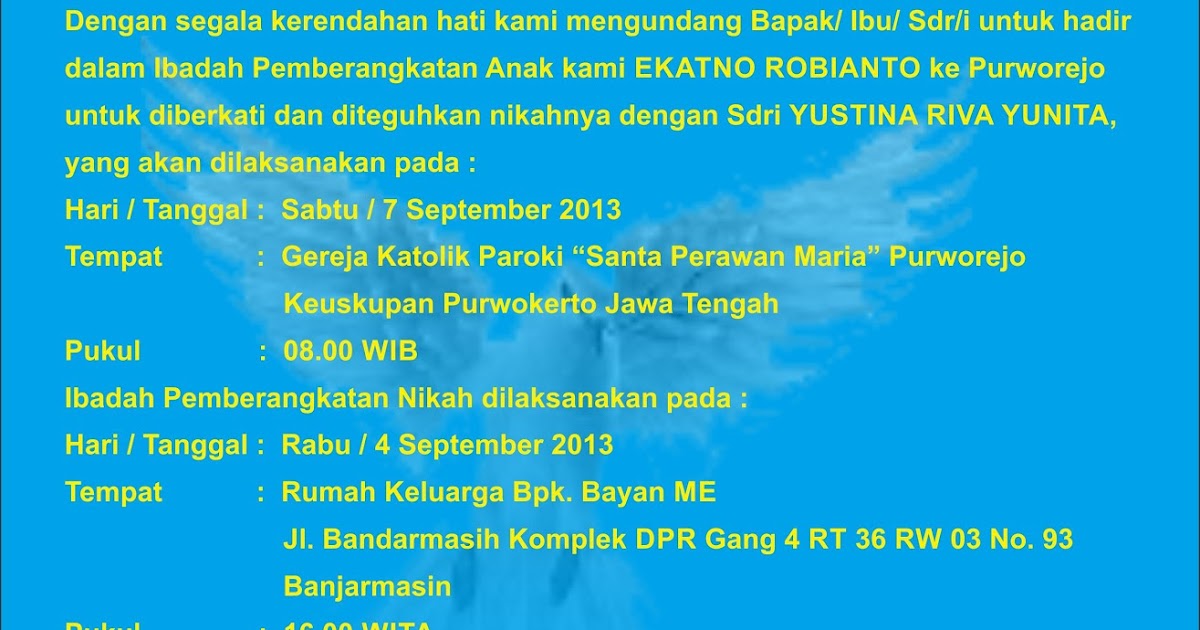 40 Contoh Undangan Ibadah Syukuran Kristen Gratis Terbaru