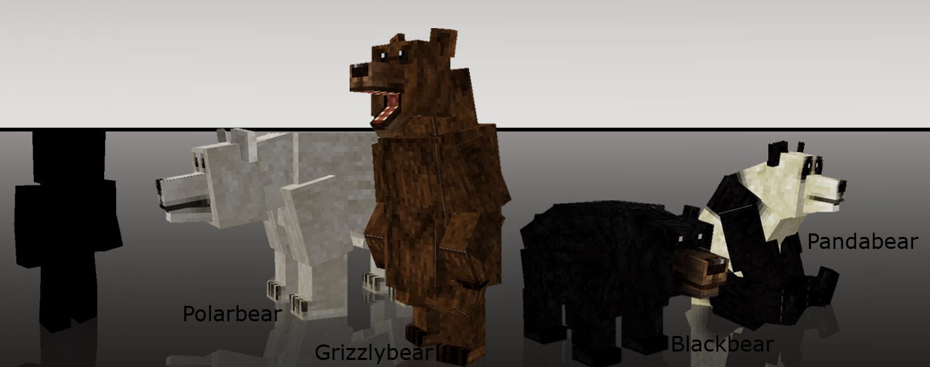 Mo' Creatures osos Minecraft mod