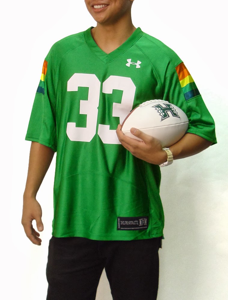 Super Punch University of Hawaii jerseys