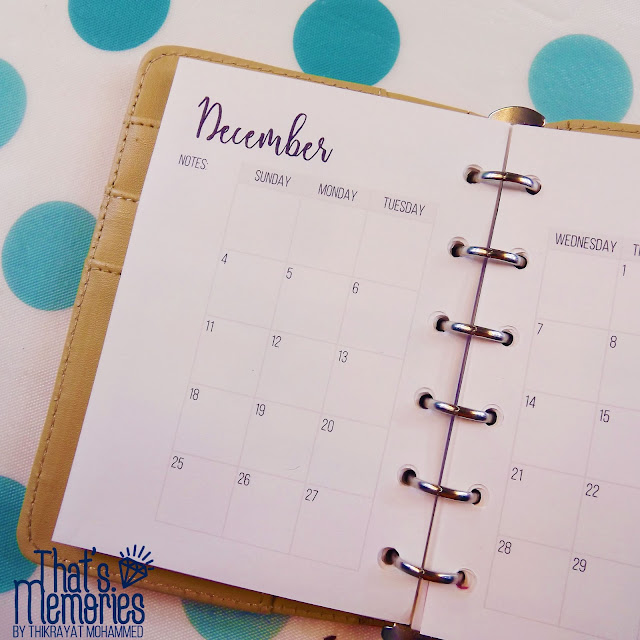 That's memories: printable: December monthly planner ┊ مطبوعات: بلانر ...