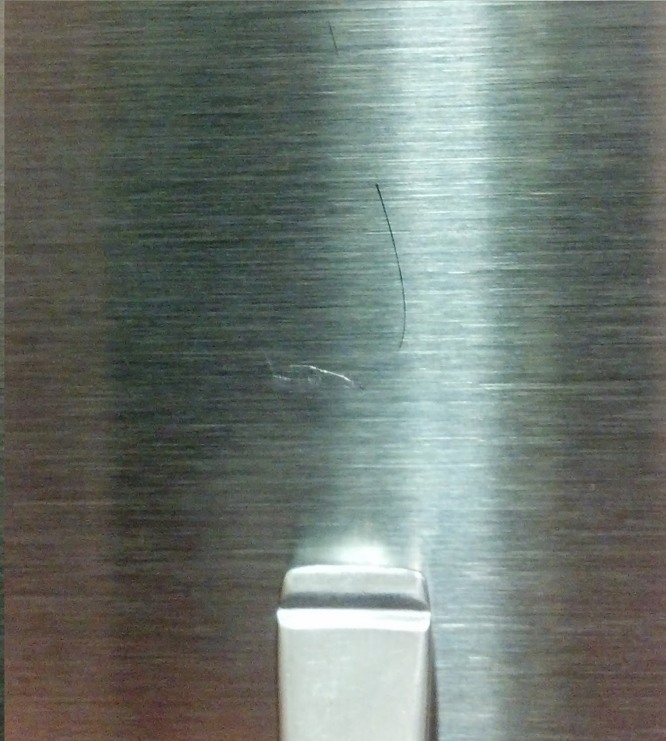 Fix Lovely How To Repair Shallow Scratches In Brushed Stainless Steel