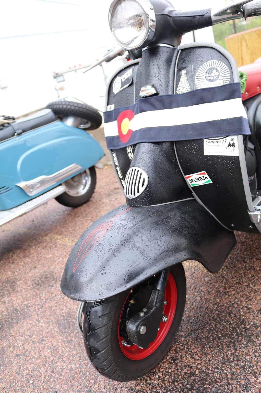 OldMotoDude Lambretta Scooter at the Colorado Springs Distinguished